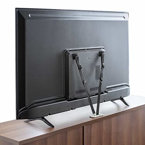 テレビの固定部品です Amazon | サンワダイレクト テレビ 転倒防止ベルト 日本製 VESA